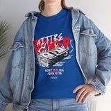 Attire Power Unisex Heavy Cotton Tee Graphic T Shirt Black Hustler Money Design Wealth Streetwear Bold Entrepreneur Alpha Mindset Financial Success Fashion