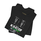 Kawasaki KX450F Motocross Inspired Unisex Heavy Cotton Tee Dirt Bike Racing Graphic Shirt For Riders Fans Streetwear Casual Wear Gift