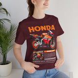 Honda CBR Racing Motorcycle Graphic Tee Superbike Track Inspired Sport Bike T Shirt For Riders Speed Lovers Motorsport Streetwear Gift