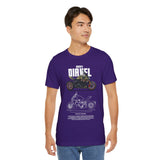 Ducati Inspired Power Cruiser Motorcycle Graphic Unisex Heavy Cotton Tee Premium Streetwear T Shirt for Riders Bikers Enthusiasts and Everyday Wear