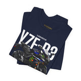 Yamaha YZF R3 Monster Energy Inspired Unisex Heavy Cotton Tee Racing Motorcycle Streetwear Graphic T Shirt Gift For Riders Bikers Moto Fans Casual Wear