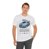 Nissan Skyline GT R R34 Inspired Illustrated JDM Racing Car Graphic T Shirt Iconic Japanese Performance Street Racing Culture Automotive Streetwear Gift For Car Enthusiasts