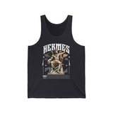 Hermes Greek Mythology Unisex Jersey Tank Top Ancient God of Travel and Communication Graphic Streetwear Muscle Shirt