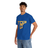 Top G Andrew Tate Graphic T Shirt Black Unisex Streetwear Motivational Hustle Tee Gold Typography Design