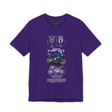 YZF-R1 Motorcycle Inspired Tee Japanese Liter Class Superbike Graphic Unisex Heavy Cotton Tee Racing Blueprint Streetwear Art Gift