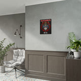 Strategic Warrior Premium Poster Bold Samurai Wall Art Motivation Decor for Office, Studio, or Home