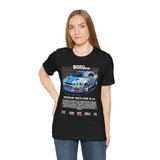 Nissan Skyline GT R R34 Inspired Illustrated JDM Racing Car Graphic T Shirt Iconic Japanese Performance Street Racing Culture Automotive Streetwear Gift For Car Enthusiasts