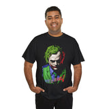 The Jocker Why So Serious Within Unisex Heavy Cotton Tee Bold Psychological Streetwear Art Dark Emotion Graphic Shirt for Fearless Thinkers and Urban Rebels