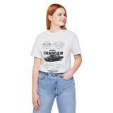 Legendary Retro Muscle Coupe Blueprint Unisex Heavy Cotton Tee Powerful Vintage Streetwear Art Shirt for Car Lovers & Collectors