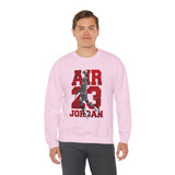 Air Jordan Sky Legend Unisex Sweatshirt Heavy Blend Motivational Athletic Streetwear Bold Basketball Inspired Design Premium Comfort Fashion For Dreamers Hustlers And Game Changers