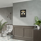 The Silent Mask Glossy Poster Horror Wall Art Dark Cinematic Gothic Design for Halloween Lovers, Haunted Home Décor, and Fear Aesthetic Collectors