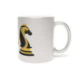 Tate Night Logo TopG (Silver\Gold) Metallic Ceramic Mug Luxury Coffee Tea Cup Motivational Hustler Entrepreneur Mindset Gift