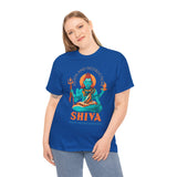 Lord Shiva Death And Destruction Dance And Regeneration Unisex Graphic T Shirt Mahadev Mahakal Devotional Hindu Spiritual Cotton Tee Trishul Rudraksha Festival Wear India
