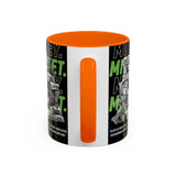 Money Mindset Accent Coffee Mug 11oz 15oz Motivational Hustle Grind Wealth Entrepreneur Graphic Ceramic Mug Bold Streetwear Inspired Success Lifestyle Cup