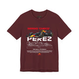 Sergio Checo Perez Inspired Formula Racing Graphic Unisex Tee Motorsport Streetwear Speed Culture Track Day Apparel Racing Fan Tribute Design For Formula Racing Enthusiasts