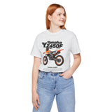 Yamaha YZ450F Inspired Motocross Blueprint Unisex Heavy Cotton Tee Dirt Bike Racing Graphic Streetwear Shirt Gift For Riders