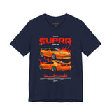 Japanese Turbo Legend Supra Inspired JDM Racing Graphic T Shirt Classic 90s Performance Car Streetwear Unisex Tee For Drift Track And Car Culture Fans