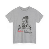 Thiruvalluvar Anbirku Undo Adaikkunthal Tamil Quote Graphic T Shirt Thirukkural Love Verse Cultural Heritage Typography Inspirational Tamil Pride Unisex Festival Wear Gift India