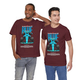 Blue Formula Race Car Graphic Unisex Heavy Cotton Tee High Speed Streetwear for Motorsport Fans and Racing Lifestyle Enthusiasts