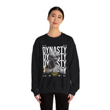 Dynasty Statue Graphic Unisex Heavy Blend Crewneck Sweatshirt Greek Sculpture Butterfly Streetwear Art Inspired Pullover