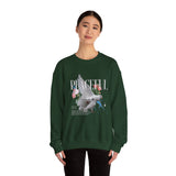 Peaceful Dove Floral Crewneck Sweatshirt Comfortable Unisex Pullover Motivational Streetwear Bold Graphic Design Symbol of Peace Perfect Gift for Friends Birthdays Cozy Days Casual Wear