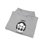 I Want To Believe Alien Unisex Heavy Blend™ Hooded Sweatshirt UFO Graphic Pullover Sweatshirt Extraterrestrial Space Themed Sci Fi Conspiracy Inspired Paranormal Streetwear