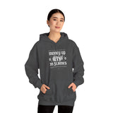 Money Up In Flames Unisex Heavy Blend Hooded Sweatshirt Graphic Hoodie Black Bold Hustle Fire Money Design Streetwear Entrepreneur Alpha Mindset Wealth Fashion