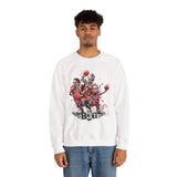 Legends On Court Unisex Heavy Blend Crewneck Sweatshirt Basketball Streetwear Athletic Graphic Pullover Bold Sports Design Perfect Gift For Gym Lovers Urban Fashion Festivals And Basketball Fans