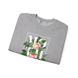 Mother Floral Crewneck Sweatshirt Comfortable Unisex Pullover Bold Typography Botanical Graphic Streetwear Gift For Mom Mother’s Day Birthday Cozy Everyday Wear