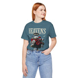 Heavens Hallucinations Unisex Jersey Short Sleeve Tee Comfortable Modern Streetwear Bold Artistic Floral Graphic Design Perfect Gift for Friends Birthdays Casual Wear
