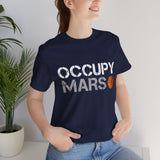 Mars Exploration Unisex Heavy Cotton Tee Bold Space Graphic Shirt Futuristic Sci Fi Adventure Design Inspiring Gift for Space Lovers and Dreamers
