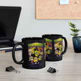 Halloween Cartoon Monsters Ceramic Mug Spooky Coffee Cup for Halloween Lovers Fun Fall Drinkware Gift for Home Office and Cozy Evenings