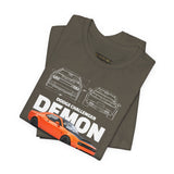 Firestorm Muscle Car Blueprint Design Unisex Heavy Cotton Tee Powerful Retro Performance Art Shirt for Streetwear Lovers & Collectors