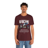 African Twin Adventure Motorcycle Graphic Tee Off Road Touring Bike T Shirt For Riders Explorers Long Distance Travel Motorsport Streetwear Gift