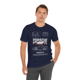 High Performance Track Racer Blueprint Art Unisex Heavy Cotton Tee Streetwear Motorsport Enthusiast Graphic Shirt