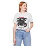 Z900 Streetfighter Blueprint Unisex Heavy Cotton Tee Naked Bike Inspired Performance Motorcycle Graphic Streetwear Gift Red