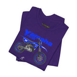 Yamaha YZ125 Inspired Motocross Blueprint Unisex Heavy Cotton Tee Dirt Bike Racing Graphic Shirt Streetwear Gift For Riders