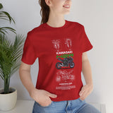 Kawasaki Ninja H2R Inspired Hyperbike Graphic Unisex Heavy Cotton Tee Streetwear Racing Style Motorcycle Art Shirt for Speed Lovers and Track Enthusiasts