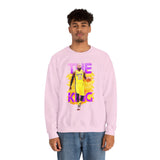 The Court Monarch Unisex Sweatshirt Motivational Basketball Streetwear Bold Athletic Pullover for Champions Dreamers and Sports Lovers