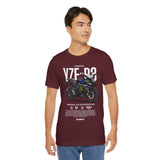 Yamaha YZF R3 Monster Energy Inspired Unisex Heavy Cotton Tee Racing Motorcycle Streetwear Graphic T Shirt Gift For Riders Bikers Moto Fans Casual Wear