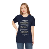 Japanese Performance Skyline Style Coupe Unisex Streetwear Tee High Speed Racing Car Graphic Shirt JDM Culture Drift Inspired Automotive Art Design Urban Fashion For Car Lovers