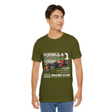 High Performance Single Seater Racing Car Graphic Unisex Heavy Cotton Tee Premium Motorsport Streetwear For Speed Lovers And Daily Casual Wear