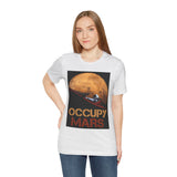Mars Explorer Astronaut Unisex Heavy Cotton Tee Futuristic Space Adventure Graphic Shirt Inspiring Sci Fi Design Perfect Gift for Dreamers and Space Lovers