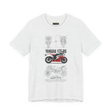 Yamaha YZF R6 Inspired Supersport Motorcycle Graphic Unisex Heavy Cotton Tee Premium Streetwear T Shirt for Riders Racers Moto Enthusiasts Everyday Wear