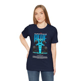 Blue Formula Race Car Graphic Unisex Heavy Cotton Tee High Speed Streetwear for Motorsport Fans and Racing Lifestyle Enthusiasts