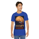 Mars Explorer Astronaut Unisex Heavy Cotton Tee Futuristic Space Adventure Graphic Shirt Inspiring Sci Fi Design Perfect Gift for Dreamers and Space Lovers