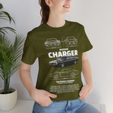 Legendary Retro Muscle Coupe Blueprint Unisex Heavy Cotton Tee Powerful Vintage Streetwear Art Shirt for Car Lovers & Collectors
