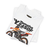 Yamaha YZ450F Inspired Motocross Blueprint Unisex Heavy Cotton Tee Dirt Bike Racing Graphic Streetwear Shirt Gift For Riders