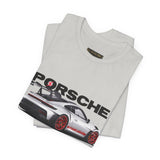 High-Performance Track Machine Blueprint Design Unisex Heavy Cotton Tee Powerful Street Racing Inspired Graphic Shirt