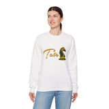 TopG Unisex Heavy Blend Crewneck Sweatshirt Premium Motivational Graphic Streetwear Tate Knight Design Hustle Mindset Apparel
